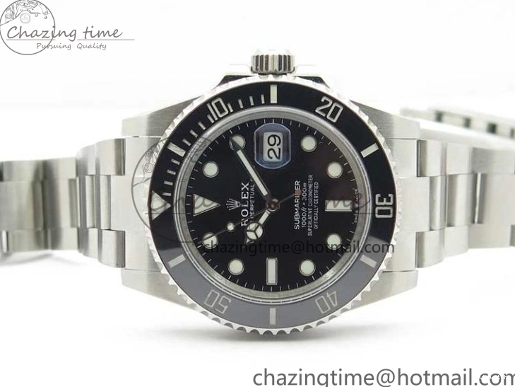 126610 Steel LN ‘Green 1:1 904L Best Maker’ Edition 41mm Submariner A2824 0311